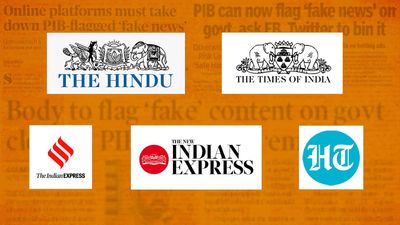 Govt as arbiter of fake news: Front pages strike a dismal note on IT Rules amendment