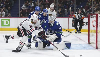 Blackhawks shut out by Canucks as own-goal epidemic continues