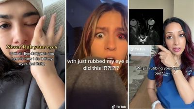 Eye Doctors Are Warning Folks To Stop Rubbing Their Eyes Now Mine Feel Dry And Itchy