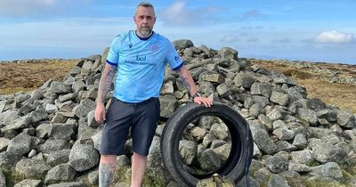 Dumfries man climbs Criffel every day for a week to raise money for Queen of the South FC Community Trust