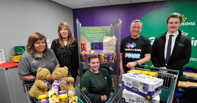 Hundreds of Easter eggs to be distributed across Dumfries and Galloway thanks to Cash for Kids West appeal