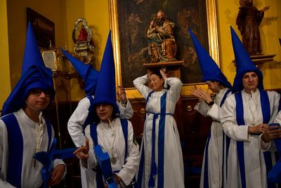 AP PHOTOS: Easter week still a ritual in more secular Spain
