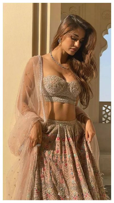 10 Sensuous Saree Clad Pics Of Disha Patani