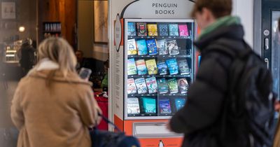 Novel idea! Penguin install book vending machines at train stations