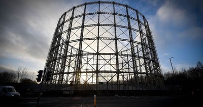Expected date historic gas tower is demolished set as residents get close-up look