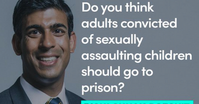 Labour faces backlash over Rishi Sunak attack ad which claims PM soft on child abusers