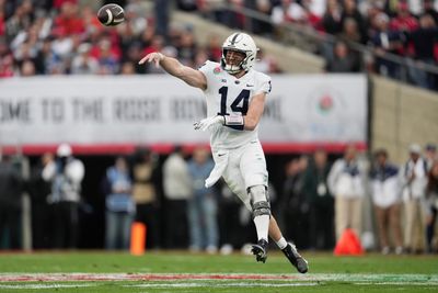 Penn State QB Sean Clifford was among Giants’ local pro day attendees
