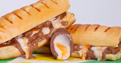 I tried the Subway Creme Egg sandwich and it wasn't what I expected