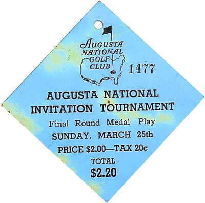 Photos: See all the Masters badges from 1934 to 2023