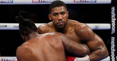 Anthony Joshua accused of "fighting on ego" after heavyweight return win