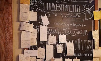 ‘A city like a book’: how Lviv’s hippy spirit is surviving Russia’s invasion