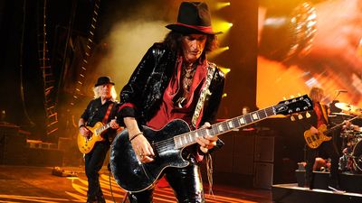 Joe Perry on his longstanding love affair with the Gibson Les Paul: “The neck is just right, the radius across the fretboard. It’s just an amazing thing they stumbled on”