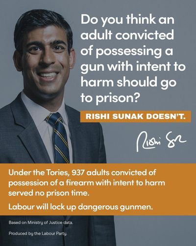 Starmer under growing pressure over Sunak attack ad but defies backlash with second post