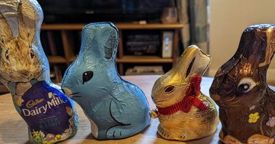 'I tried Easter chocolate bunnies from Lindt, Cadbury, Sainsbury's and Asda - the best cost just £1.25'