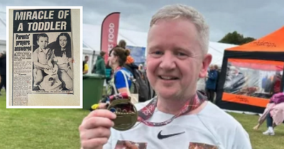 Scotland's 'miracle kid' to run Edinburgh Marathon 40 years after leukaemia shock