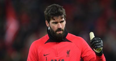 Alisson gets fans' approval as Mohamed Salah misses out after Liverpool decision