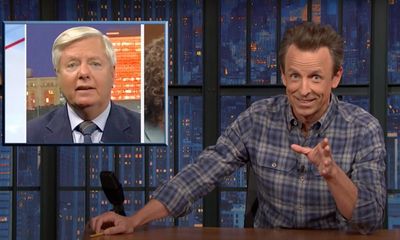 Seth Meyers on Lindsey Graham: ‘He’s starting to turn into Trump’s Mini-Me’