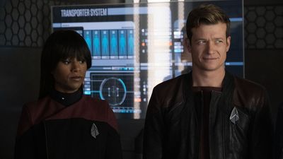 Star Trek: Picard’s Ashlei Sharpe Chestnut On Getting Flirty With Ed Speleers’ Jack Crusher And Why Episode 7's Action Sequence Was So Significant