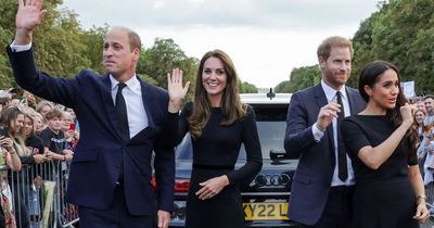 William, Kate, Harry, and Meghan's Windsor walkabout was 'an illusion' after Queen's death