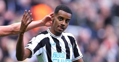 Newcastle United forward Alexander Isak has potential to be a 'world star'