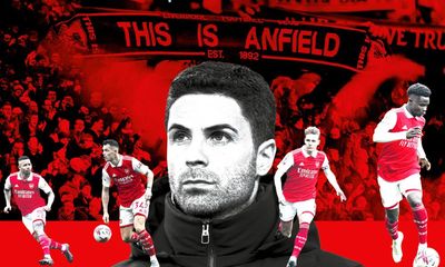 Arsenal take on history and Anfield voodoo with elusive title in sight