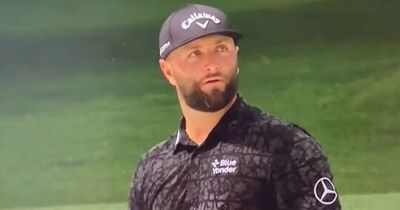 Jon Rahm fumes as the Masters play is suspended due to threat of lightning