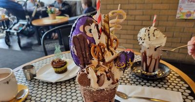 The Bristol café serving milkshakes with a whole Easter egg on top