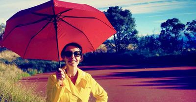 How Canberra's red pond got its vibrant colour