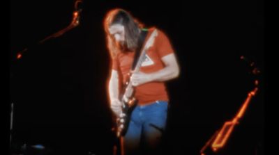 Watch David Gilmour wail on the Black Strat in 1975 in newly unearthed 8mm Pink Floyd live footage
