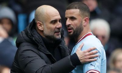 Pep Guardiola reveals shift in formation as reason for Kyle Walker’s City absence