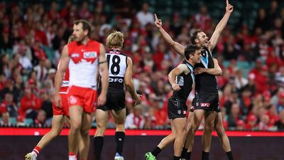 Port Adelaide pip Sydney as Ollie Florent's crucial kick falls short, St Kilda thump Gold Coast to stay unbeaten