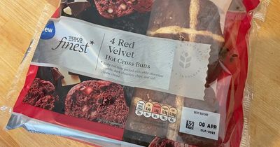 I tried Tesco's red velvet hot cross buns that left people completely divided