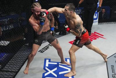 Biaggio Ali Walsh def. Isaiah Figueroa at 2023 PFL 2: Best photos