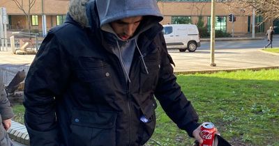 Birthday party descends into drink fuelled chaos as man holds four-year-old in front of police van