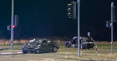 Three people taken to hospital after two-car collision on Gungahlin Drive