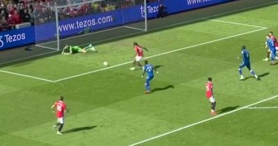 Gary Neville thinks Man Utd curse to blame after Aaron Wan-Bissaka misses absolute sitter