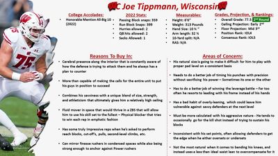 Joe Tippmann scouting report ahead of 2023 NFL Draft