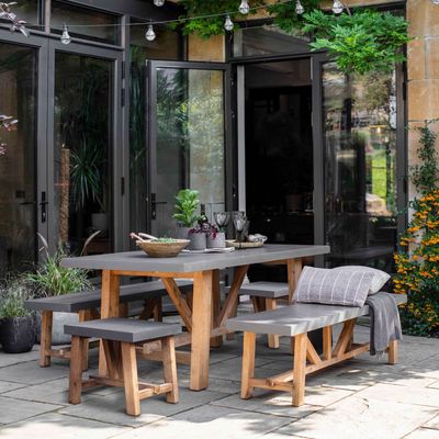 Metal vs wood garden furniture - experts explain which is best for your outdoor space