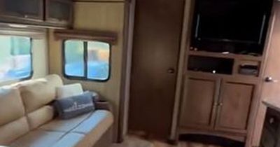Couple earn thousands a month renting out home to holiday goers while they live on driveway