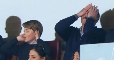 Prince George proves he's Prince William's 'Mini-Me' with adorable display at Aston Villa match