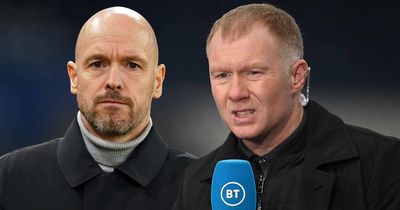 Paul Scholes bats back Erik ten Hag moan and serves reality check to Man Utd boss