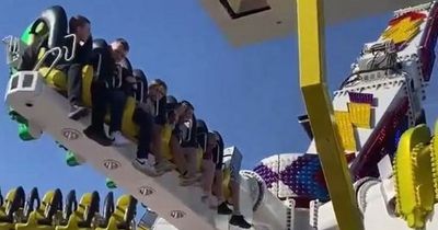 Theme park ride breaks down leaving thrillseekers stranded during 'agonising' wait
