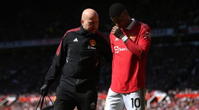 Erik ten Hag slams fixture schedule as Marcus Rashford limps out of Manchester United win