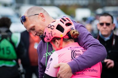 Zoe Backstedt races first Paris-Roubaix with father's race-winning pedals
