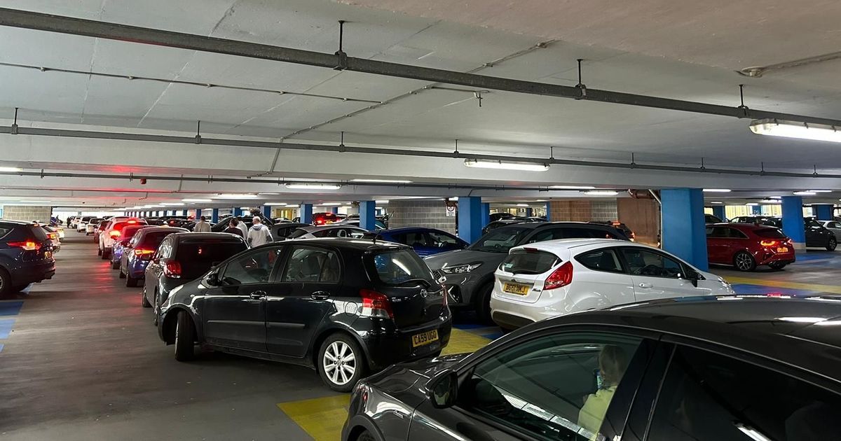 Hundreds stuck for hours in multistorey car park amid…