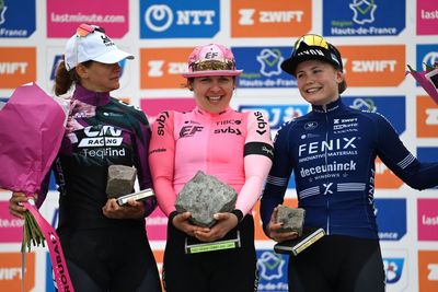 Ragusa, Truyen surprise themselves with Paris-Roubaix Femmes podium
