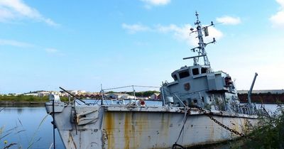 Warship King Charles served on set to be restored after becoming a sunken wreck