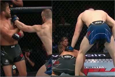 UFC 287 video: Joe Pyfer tees off on Gerald Meerschaert for first-round TKO