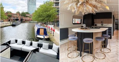 'We built a canal boat as a side hustle - now it's one of Manchester's top-rated Airbnbs'