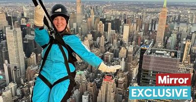 Incredible deaf and blind Brit climbs New York skyscraper in terrifying challenge